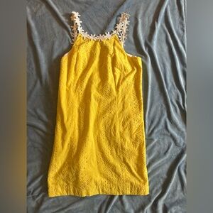 Lilly Pulitzer Annabelle Yellow Daises Size 12